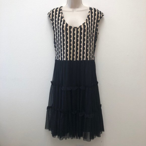 Effie’s Heart Scalloped Print Dress - Picture 7 of 7